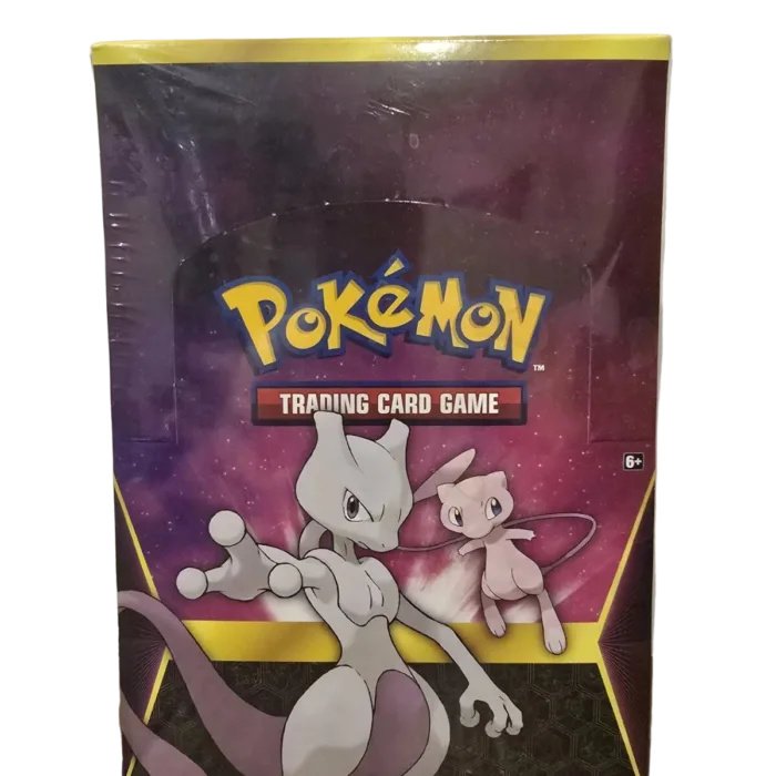 Hidden Fates Pin Collection Mew & Mewtwo Case 8 Boxes Display