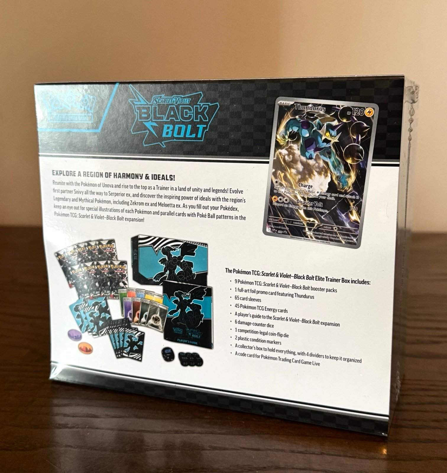 Pokemon TCG: Black Bolt ETB Elite Trainer Box - Image 2
