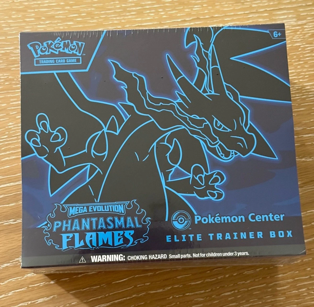 🔥Phantasmal Flames 🔥Pokemon Center Elite Trainer Box ETB & Protector!