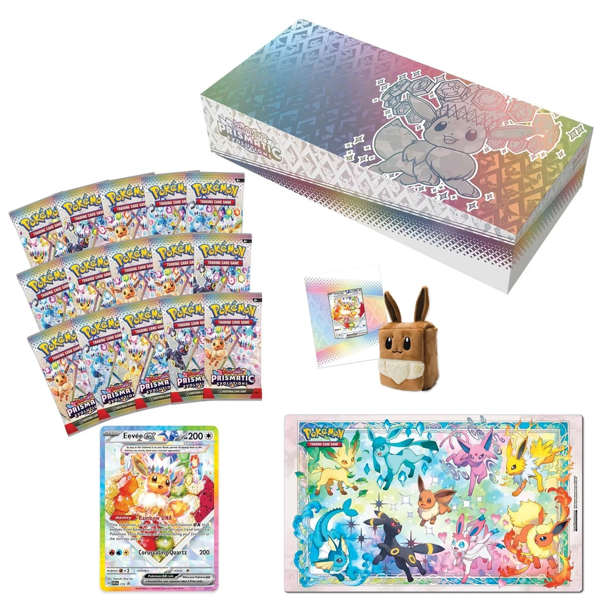 Pokemon Scarlet and Violet SV8.5 Prismatic Evolutions Super-Premium Collection - Image 4