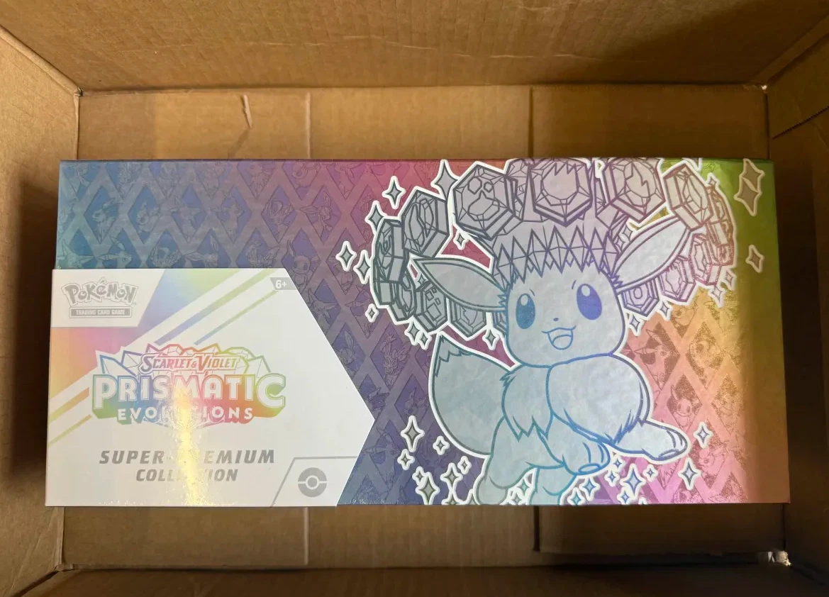 Pokemon Scarlet and Violet SV8.5 Prismatic Evolutions Super-Premium Collection