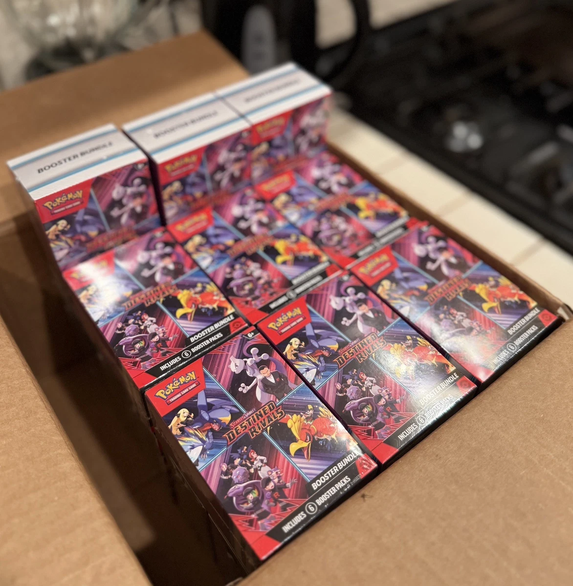 Pokemon TCG Destined Rivals Booster Bundle FACTORY SEALED - Image 2
