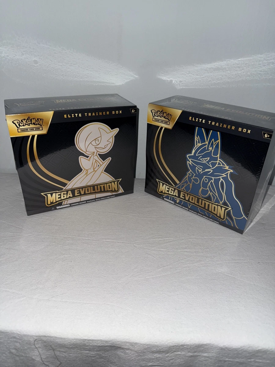 Pokemon Mega Evolution ETBs Gardevoir and Lucario 2 Pack. Brand New Sealed