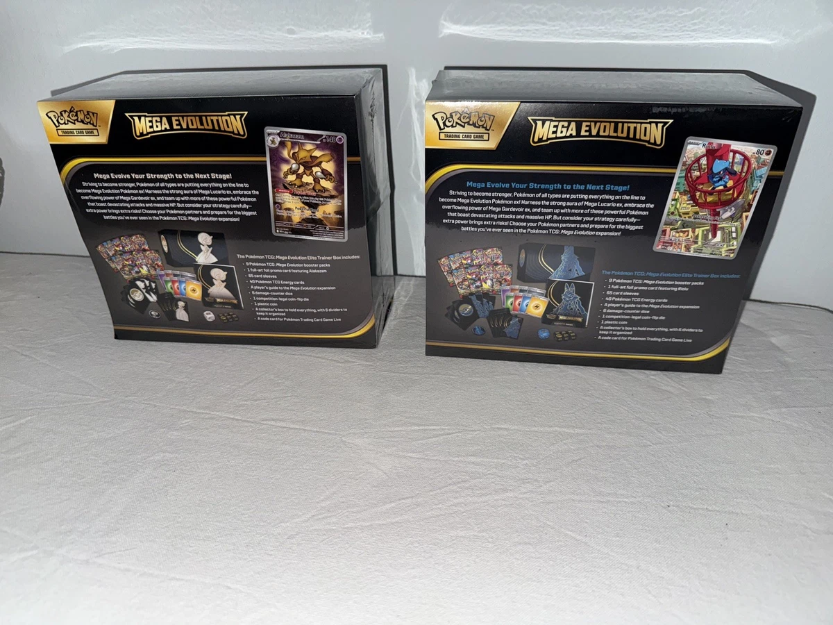 Pokemon Mega Evolution ETBs Gardevoir and Lucario 2 Pack. Brand New Sealed - Image 2