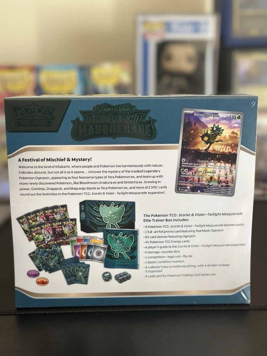 Pokémon Twilight Masquerade Elite Trainer Box ETB - New/Sealed - Image 2