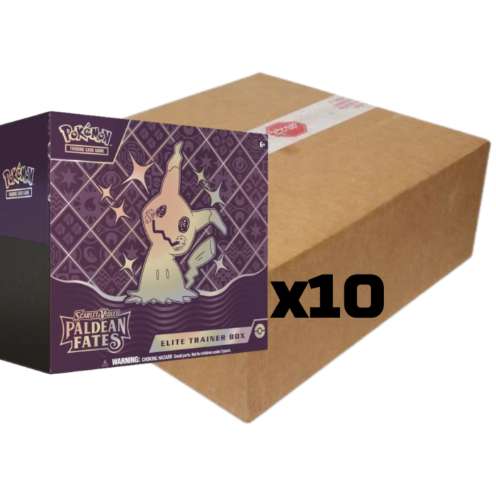 Sealed Case Paldean Fates ETB