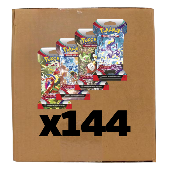 Sealed Case Scarlet & Violet Sleeved Pack